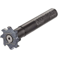 Iscar - T-Slot 11mm Stepped Shank Milling Tip Insert Holder & Shank - M4x0.5 Neck Thread, 94mm OAL, SD S-A-SP Tool Holder - Apex Tool & Supply