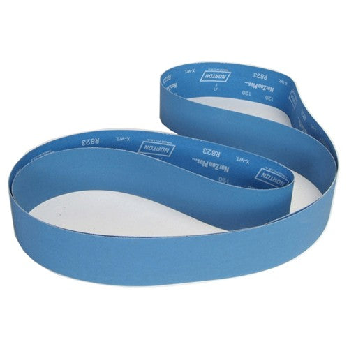 3″ × 132″ NorZon Plus R823 Narrow Belt 180 Grit Zirconia Alumina - Apex Tool & Supply