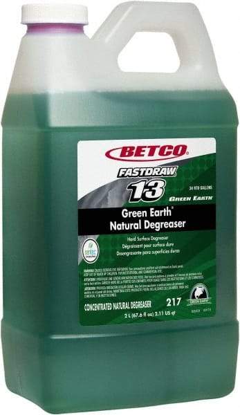 Betco - 2 L Bottle Cleaner/Degreaser - Liquid, Emerging Storm - Apex Tool & Supply