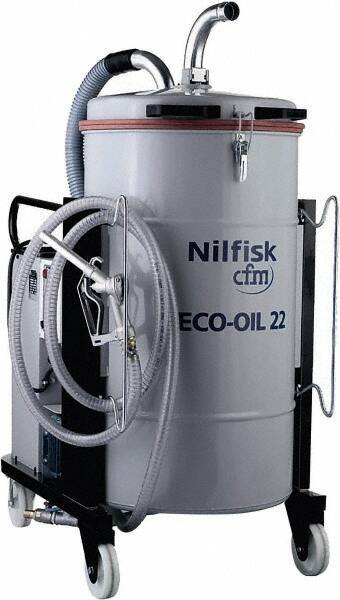 Nilfisk - 48 Gal, Painted Steel Tank, Wet, Machine Shop Vacuum Cleaner - 11.4 Amps - Apex Tool & Supply