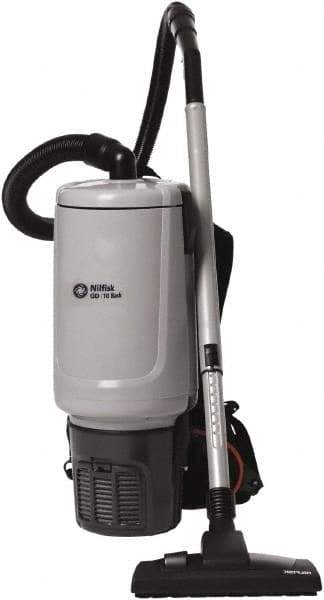 Nilfisk - 1.8 Gal, Plastic Tank, Dry, HEPA Vacuum Cleaner - 10 Amps - Apex Tool & Supply
