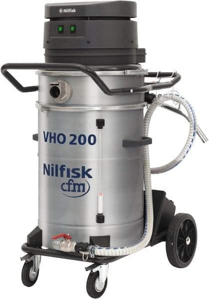 Nilfisk - 14 Gal, Painted Steel Tank, Dry, Machine Shop Vacuum Cleaner - 13.3 Amps - Apex Tool & Supply