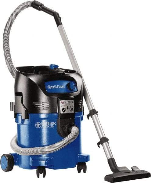 Nilfisk - 8 Gal, Plastic Tank, Wet/Dry, Vacuum - 8.3 Amps - Apex Tool & Supply