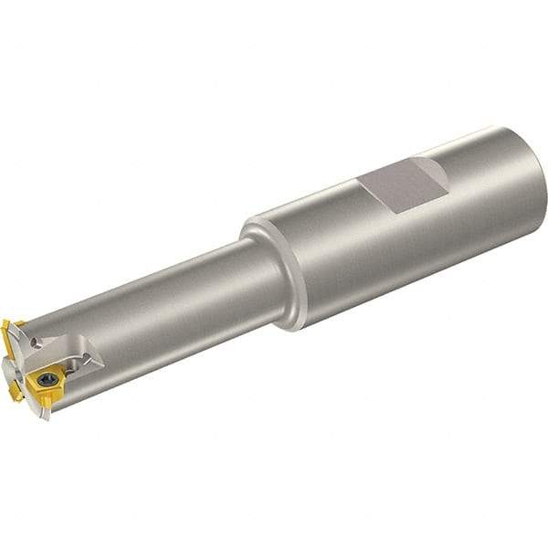 Vargus - 0.697" Cut Diam, 1.65" Max Depth of Cut, 3/4" Shank Diam, Internal Indexable Thread Mill - Insert Style 5LI, 3 Inserts, Toolholder Style TM SC W, 3.819" OAL - Apex Tool & Supply