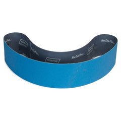 4″ × 90″ NorZon Plus R823 Narrow Belt 120 Grit Zirconia Alumina - Apex Tool & Supply