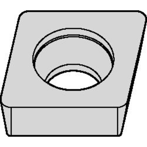 CCMW 432 None|W THM, 1/32″ Corner Radius, 3/16″ Thick, 1/2″ Inscribed Circle, Uncoated, Turning Indexable Insert - Apex Tool & Supply