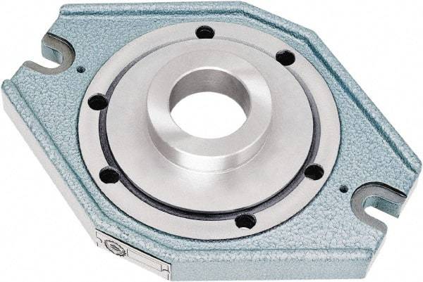 Bison - Adapter Back Plate for 12" Diam Self Centering Lathe Chucks - Plain Back Mount - Apex Tool & Supply