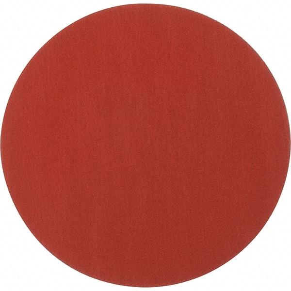 Superior Abrasives - 12" Diam, 60 Grit Ceramic Adhesive PSA Disc - Medium, Cloth Backing, Flexible - Apex Tool & Supply
