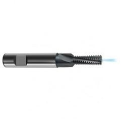 M5 x 0.8 3FL Carbide Thread Mill Tap-Coolant Thru-TiCN - Apex Tool & Supply
