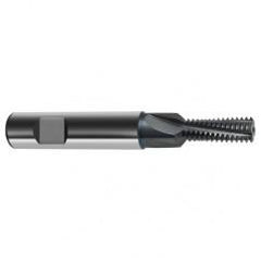 M16 x 1.5 4FL Carbide Thread Mill Tap-Coolant Thru-TiCN - Apex Tool & Supply