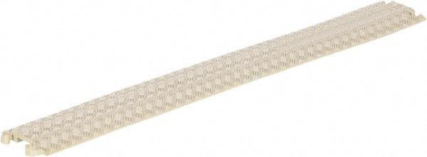Vestil - 40" Long x 5-1/2" Wide x 3/4" High, Rubber Ramp Cable Guard - 2,200 Lb Load Limit - Apex Tool & Supply