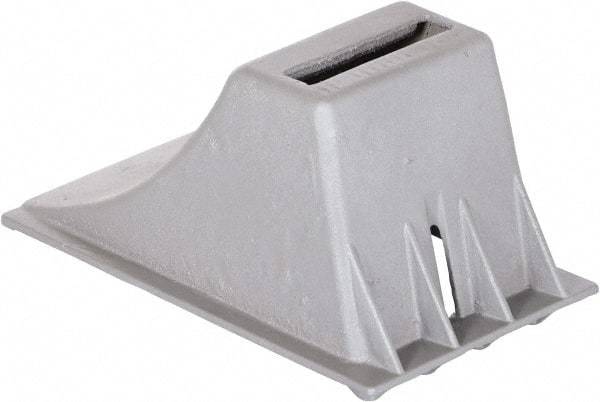 Vestil - 8-1/2" Wide x 8-1/2" High x 15-1/4" Deep, Steel Wheel Chock - Apex Tool & Supply
