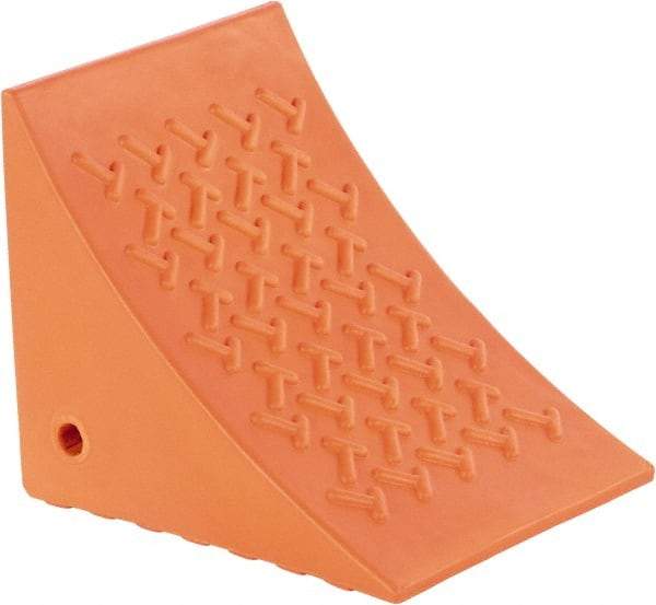 Vestil - 14-7/8" Wide x 15" High x 17-1/2" Deep, Urethane Wheel Chock - Apex Tool & Supply