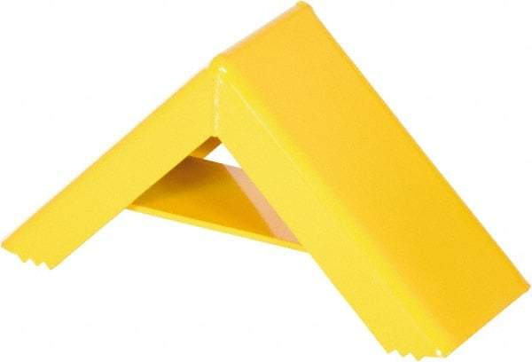 Vestil - 6" Wide x 9-1/16" High x 17-5/16" Deep, Steel Wheel Chock - Apex Tool & Supply