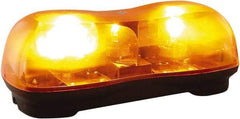 Buyers Products - 320 FPM, Magnetic Mount Emergency Halogen Lightbar Assembly - Powered by 12 to 24 Volts, Amber - Apex Tool & Supply