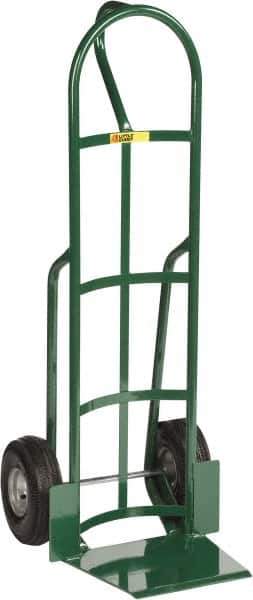 Little Giant - 800 Lb Capacity 49" OAH Hand Truck - 13-1/2 x 16" Base Plate, Loop Handle, Steel, Pneumatic Wheels - Apex Tool & Supply