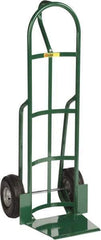 Little Giant - 800 Lb Capacity 49" OAH Hand Truck - 13-1/2 x 16" Base Plate, Loop Handle, Steel, Pneumatic Wheels - Apex Tool & Supply