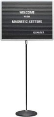 Quartet - Letter Boards Type: Open Face Height (Inch): 18 - Apex Tool & Supply