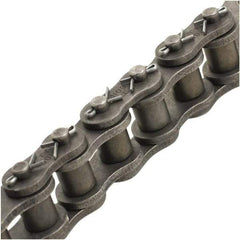 Tritan - 2" Pitch, ANSI 160, Cottered Single Strand Roller Chain - Chain No. 160C, 50,987 Lb. Capacity, 10 Ft. Long, 1-1/8" Roller Diam, 1.242" Roller Width - Apex Tool & Supply
