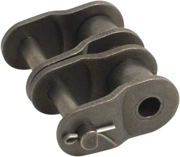 Tritan - 1/4" Pitch, ANSI 25-2, Double Strand Roller Chain Offset Link - For Use with Double Strand Chain - Apex Tool & Supply