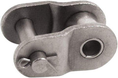 Tritan - 1/4" Pitch, ANSI 25, Roller Chain Offset Link - For Use with Single Strand Chain - Apex Tool & Supply