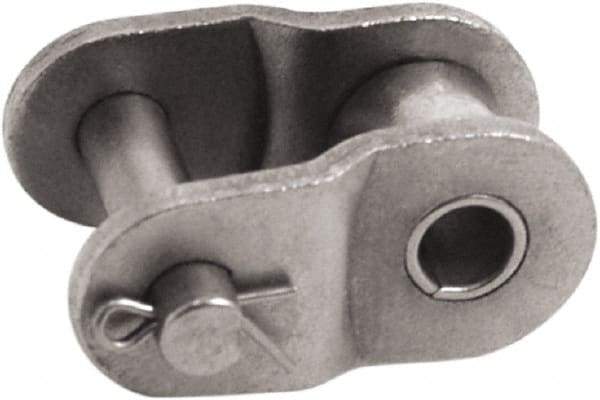Tritan - 1-1/4" Pitch, ANSI 100, Roller Chain Offset Link - For Use with Single Strand Chain - Apex Tool & Supply