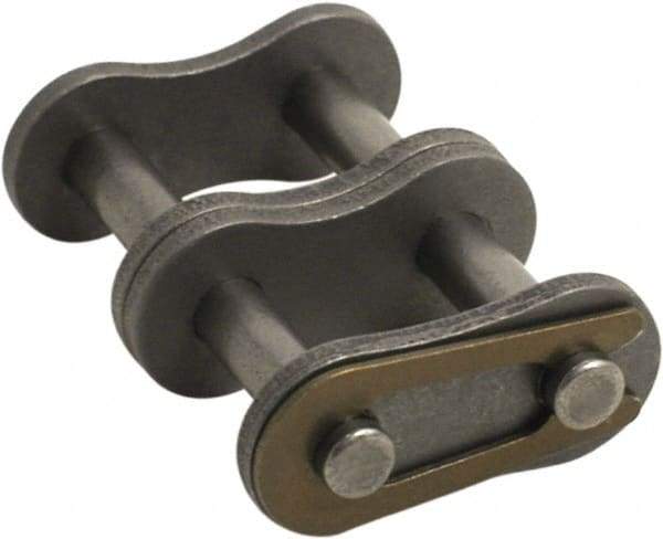 Tritan - 1-1/4" Pitch, ANSI 100-2, Double Strand Roller Chain Connecting Link - For Use with Double Strand Chain - Apex Tool & Supply