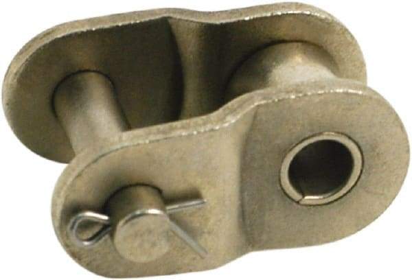 Tritan - 1" Pitch, ANSI 80, Roller Chain Offset Link - For Use with Single Strand Chain - Apex Tool & Supply