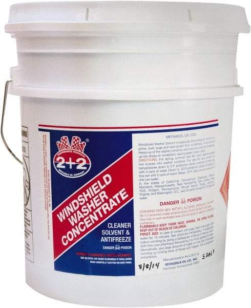 Berkebile - Windshield Washer Fluid - 5 Gal Pail - Apex Tool & Supply