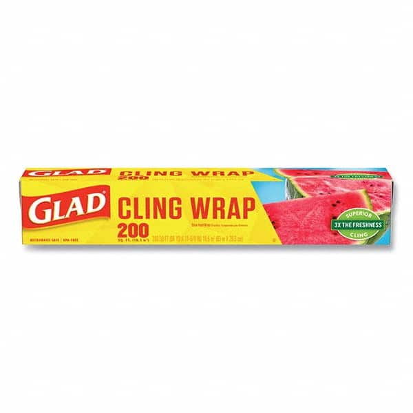 Glad - Foil & Plastic Wrap Breakroom Accessory Type: Plastic Wrap For Use With: Food Protection - Apex Tool & Supply