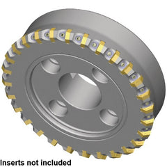 Kennametal - 4" Cut Diam, 1-1/4" Arbor Hole Diam, Indexable Square-Shoulder Face Mill - Apex Tool & Supply