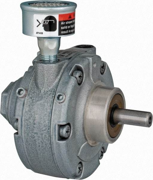 Gast - 3/4 hp Counterclockwise Hub Air Actuated Motor - 3,000 Max RPM, 1.13" Shaft Length, 4.94" OAL, 1/2" Shaft Diam - Apex Tool & Supply