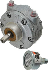 Gast - 3/4 hp Clockwise Hub Air Actuated Motor - 3,000 Max RPM, 1.13" Shaft Length, 4.94" OAL, 1/2" Shaft Diam - Apex Tool & Supply