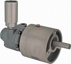 Gast - 1/3 hp Reversible Face Air Actuated Motor - 15:1 Gear Ratio, 350 Max RPM, 6.88" OAL, 1/2" Shaft Diam - Apex Tool & Supply