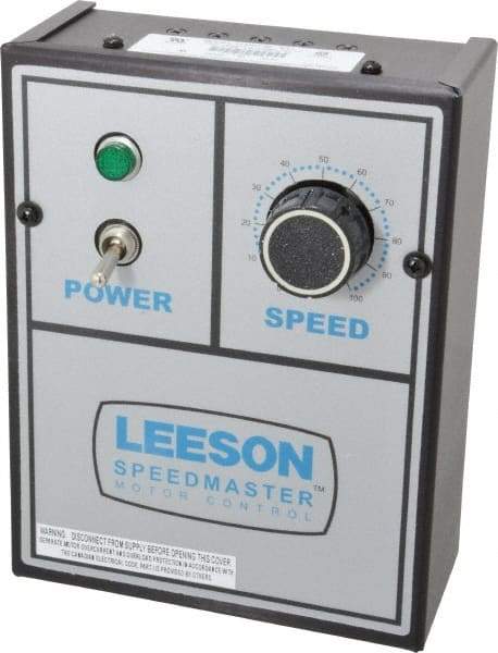 Leeson - Electric AC DC Motor - 208, 230, 460 V Input - Apex Tool & Supply