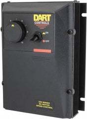 Dart Controls - 2 Max hp, 30 Max RPM, Electric AC DC Motor - 120, 240 V Input - Apex Tool & Supply