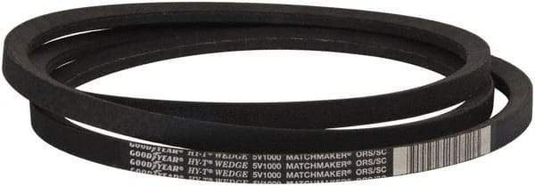 Continental ContiTech - Section 5V, 100" Outside Length, V-Belt - Fiber Reinforced Wingprene Rubber, HY-T Wedge MatchmakerEnvelope, No. 5V1000 - Apex Tool & Supply