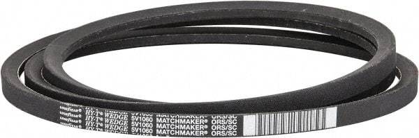 Continental ContiTech - Section 5V, 106" Outside Length, V-Belt - Fiber Reinforced Wingprene Rubber, HY-T Wedge MatchmakerEnvelope, No. 5V1060 - Apex Tool & Supply