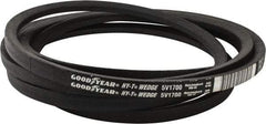 Continental ContiTech - Section 5V, 170" Outside Length, V-Belt - Fiber Reinforced Wingprene Rubber, HY-T Wedge MatchmakerEnvelope, No. 5V1700 - Apex Tool & Supply
