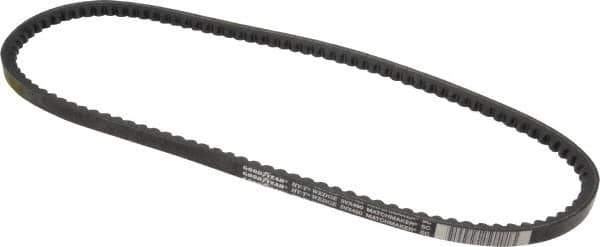 Continental ContiTech - Section 5VX, 49" Outside Length, V-Belt - Fiber Reinforced Wingprene Rubber, HY-T Wedge Matchmaker Cogged, No. 5VX490 - Apex Tool & Supply