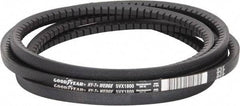 Continental ContiTech - Section 5VX, 180" Outside Length, V-Belt - Fiber Reinforced Wingprene Rubber, HY-T Wedge Matchmaker Cogged, No. 5VX1800 - Apex Tool & Supply
