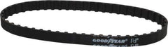 Continental ContiTech - Section L, 1/2" Wide, Timing Belt - Helanca Weave Stretch Nylon, L Series Belts Positive Drive, No. 187L - Apex Tool & Supply