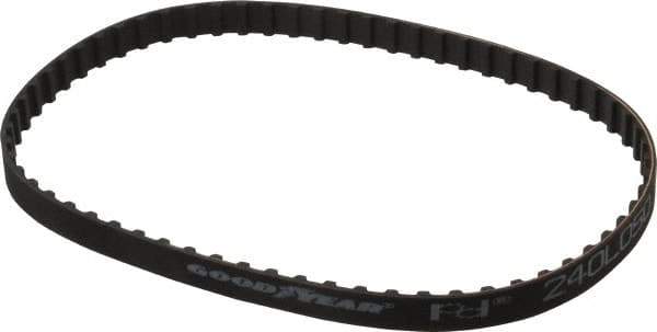 Continental ContiTech - Section L, 1/2" Wide, Timing Belt - Helanca Weave Stretch Nylon, L Series Belts Positive Drive, No. 240L - Apex Tool & Supply