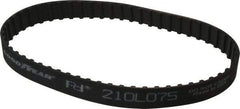 Continental ContiTech - Section L, 3/4" Wide, Timing Belt - Helanca Weave Stretch Nylon, L Series Belts Positive Drive, No. 210L - Apex Tool & Supply