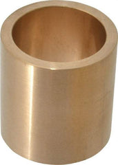 Made in USA - 1-1/2" Inside x 1-7/8" Outside Diam, Cast Bronze Sleeve Bearing - 2" OAL - Apex Tool & Supply