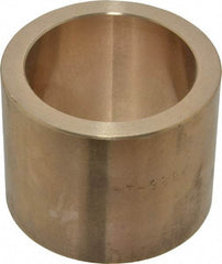 Made in USA - 1-3/4" Inside x 2-1/4" Outside Diam, Cast Bronze Sleeve Bearing - 1-3/4" OAL - Apex Tool & Supply