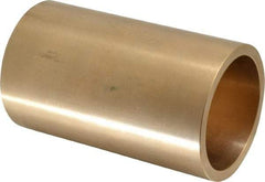 Made in USA - 2-1/2" Inside x 3" Outside Diam, Cast Bronze Sleeve Bearing - 5" OAL - Apex Tool & Supply