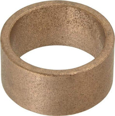 Boston Gear - 1-1/4" Inside x 1-1/2" Outside Diam, Oil Impregnated Bronze SAE-841 Sleeve Bearing - 3/4" OAL - Apex Tool & Supply