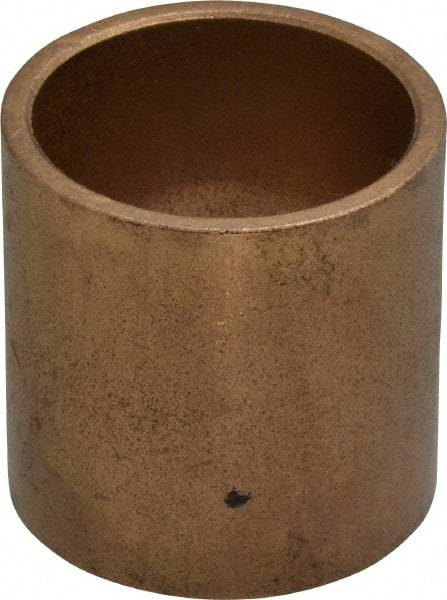 Boston Gear - 1-1/2" Inside x 1-3/4" Outside Diam, Oil Impregnated Bronze SAE-841 Sleeve Bearing - 1-3/4" OAL - Apex Tool & Supply