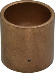 Boston Gear - 1-1/2" Inside x 1-3/4" Outside Diam, Oil Impregnated Bronze SAE-841 Sleeve Bearing - 1-3/4" OAL - Apex Tool & Supply